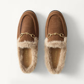 The Après Loafer Mule - ReVelvet™ Cinnamon