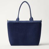 The Lightweight Zip Tote - ReVelvet™ Deep Navy