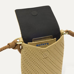 The Phone Crossbody - Brown Butter Crochet