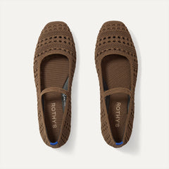 The Max Square Mary Jane - Cinnamon Crochet