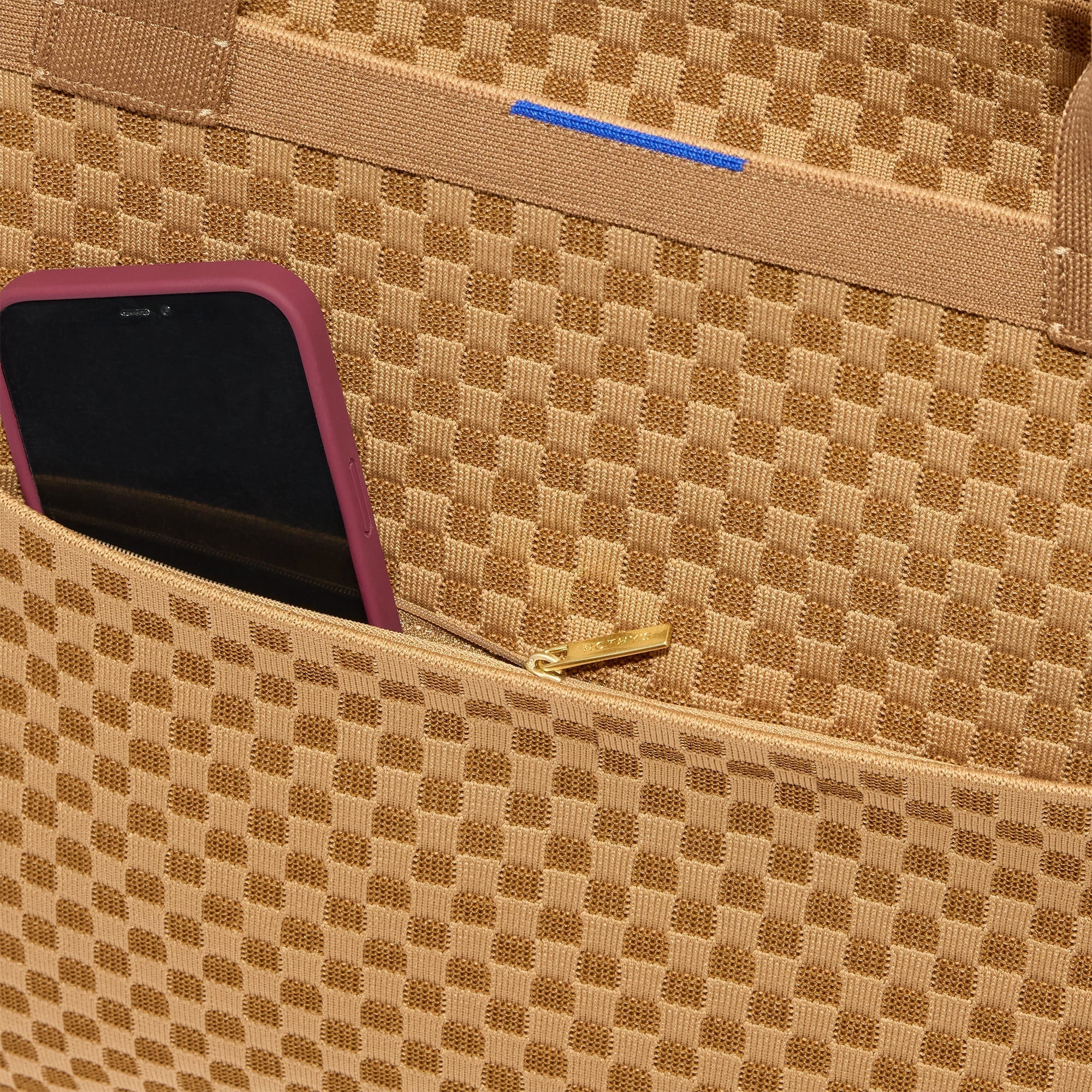 The Zip Travel Tote - Hazelnut