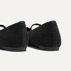 The Max Square Mary Jane - ReVelvet™ Black