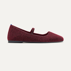 The Max Square Mary Jane - ReVelvet™ Syrah