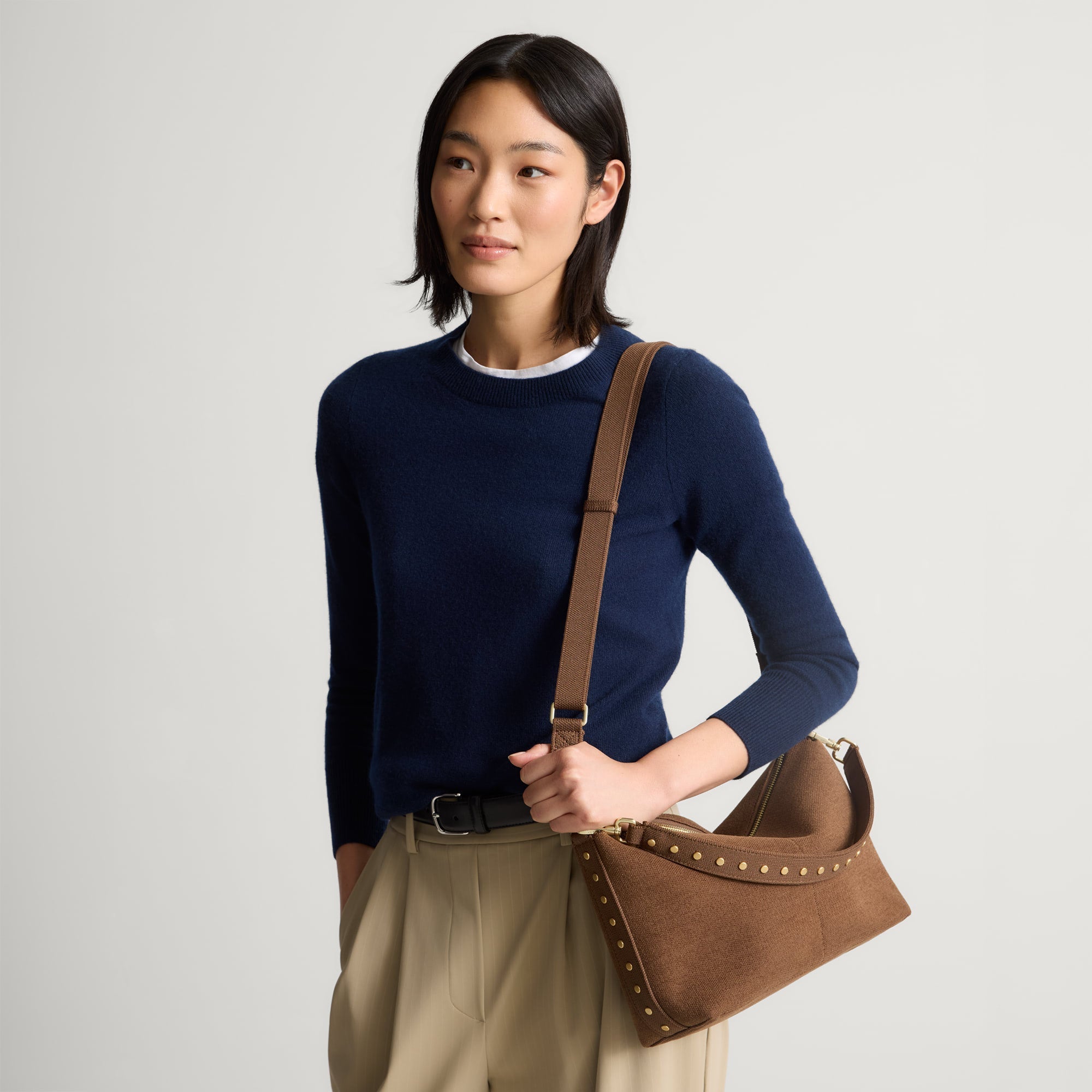 The Daily Crossbody - ReVelvet™ Cinnamon