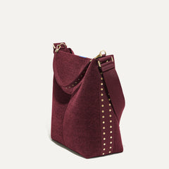 The Bucket Bag - ReVelvet™ Syrah
