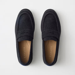 The Penny Loafer - ReVelvet™ Black
