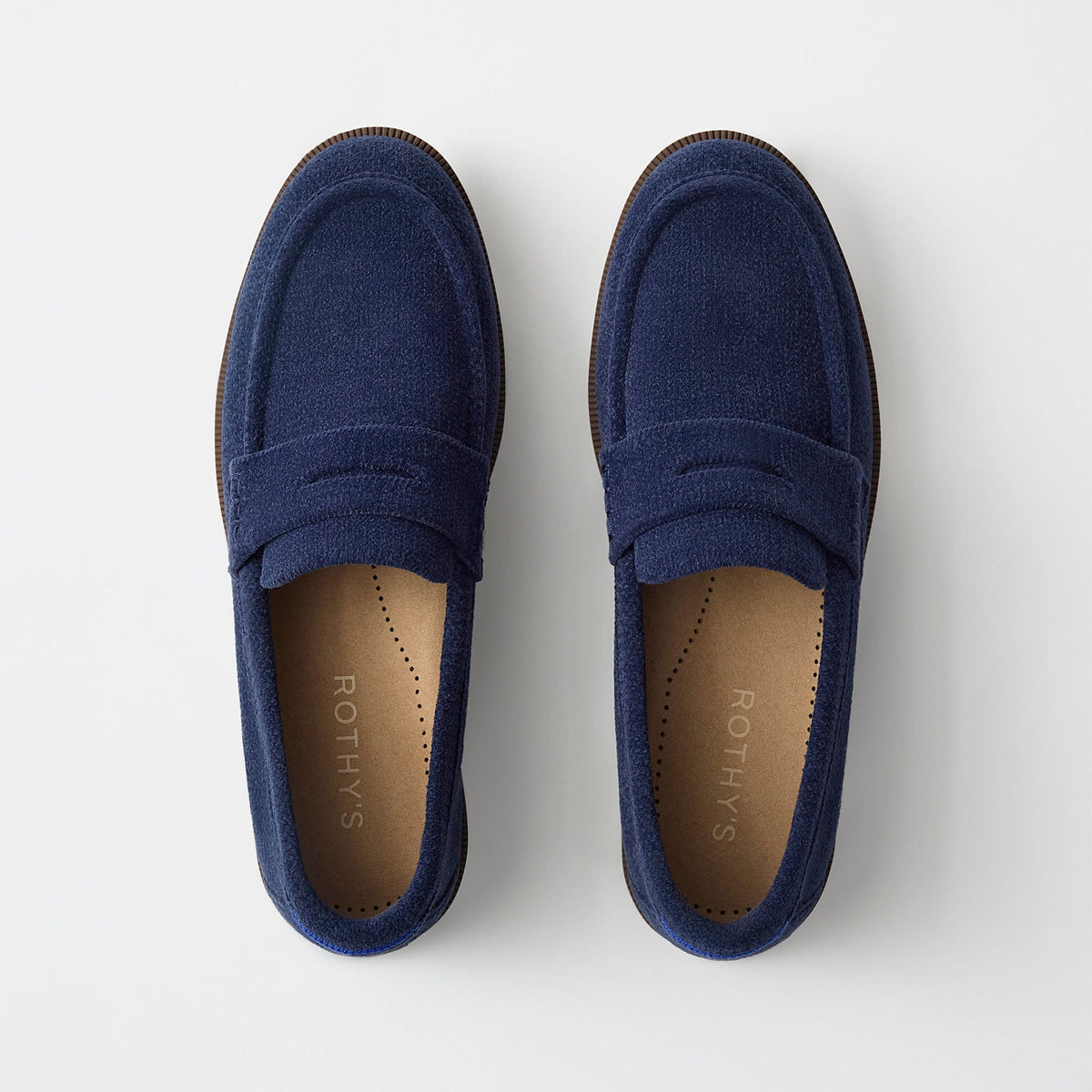 The Penny Loafer - ReVelvet™ Navy