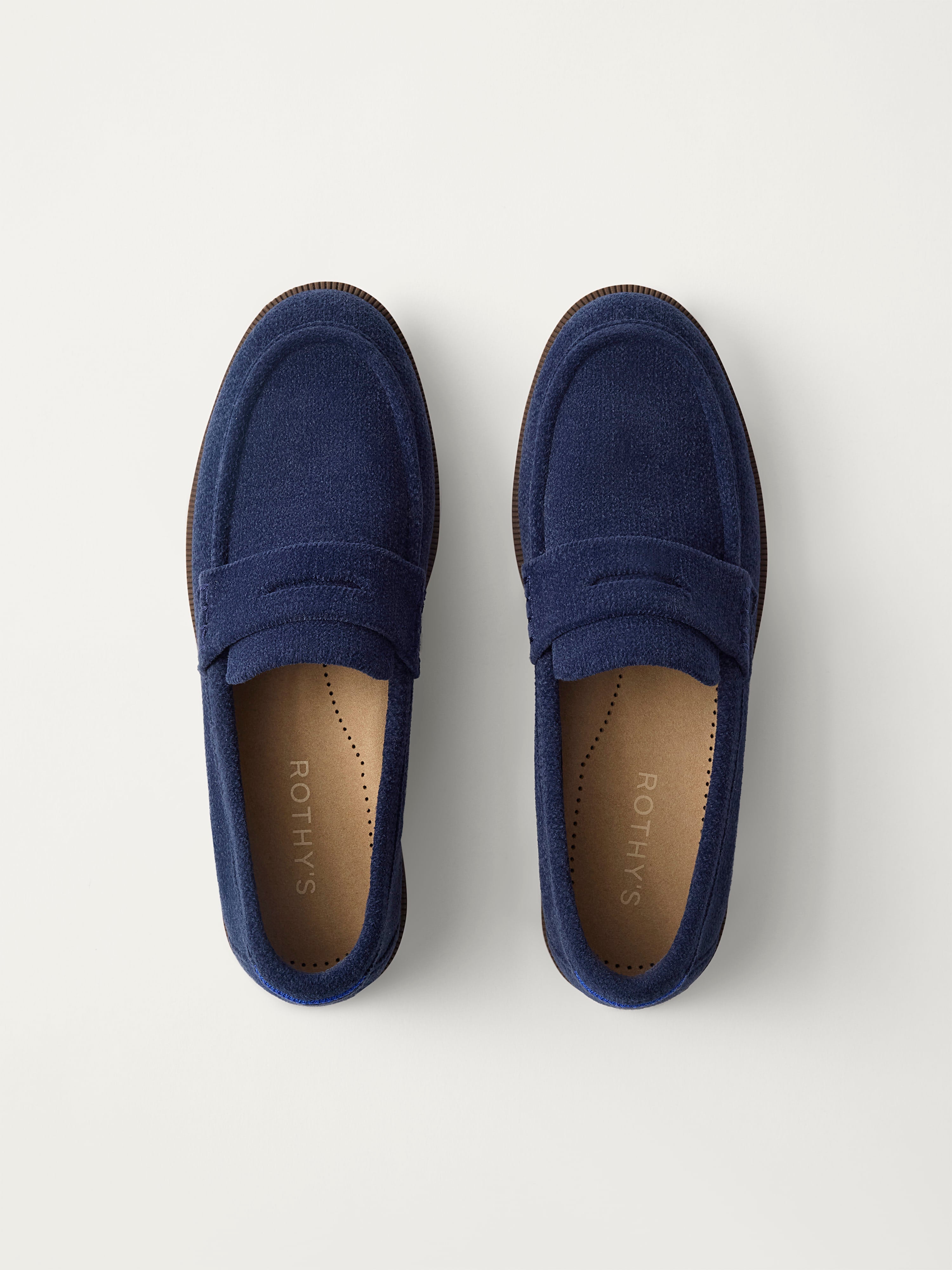 The Penny Loafer - ReVelvet™ Navy