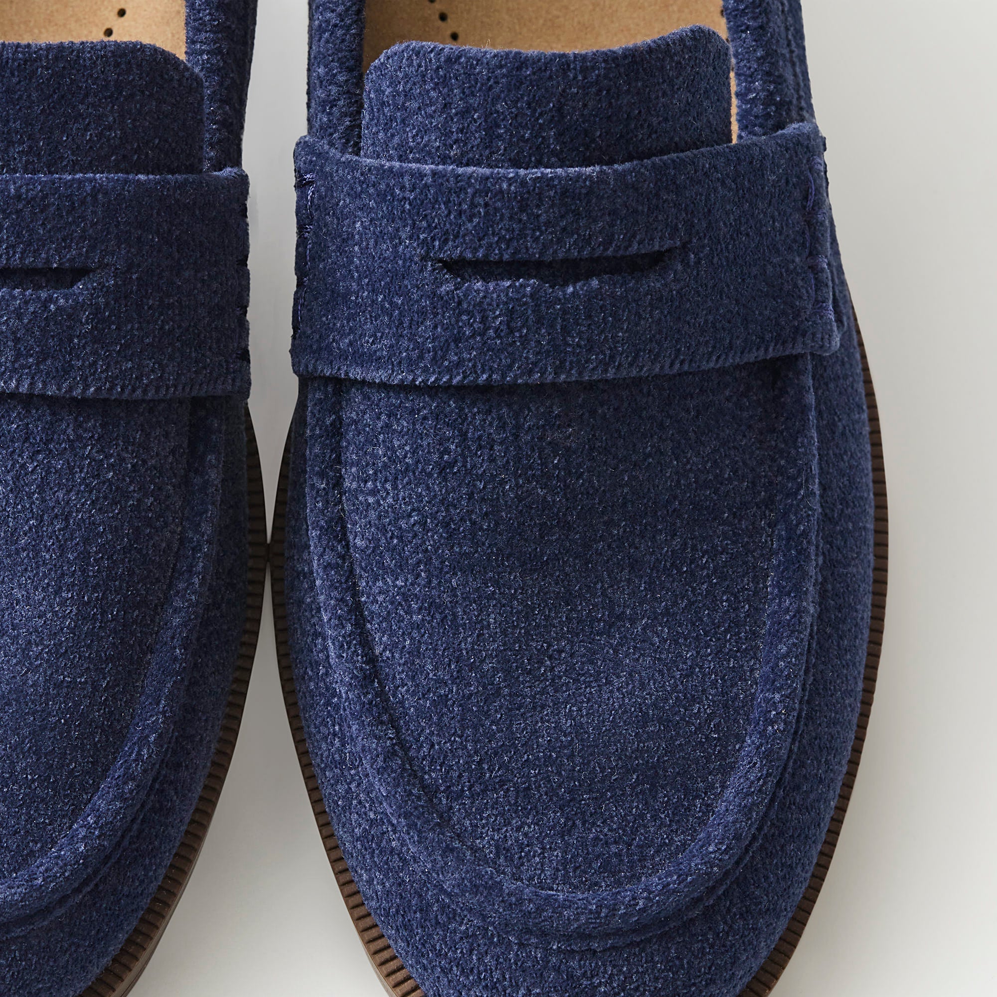 The Penny Loafer - ReVelvet™ Navy