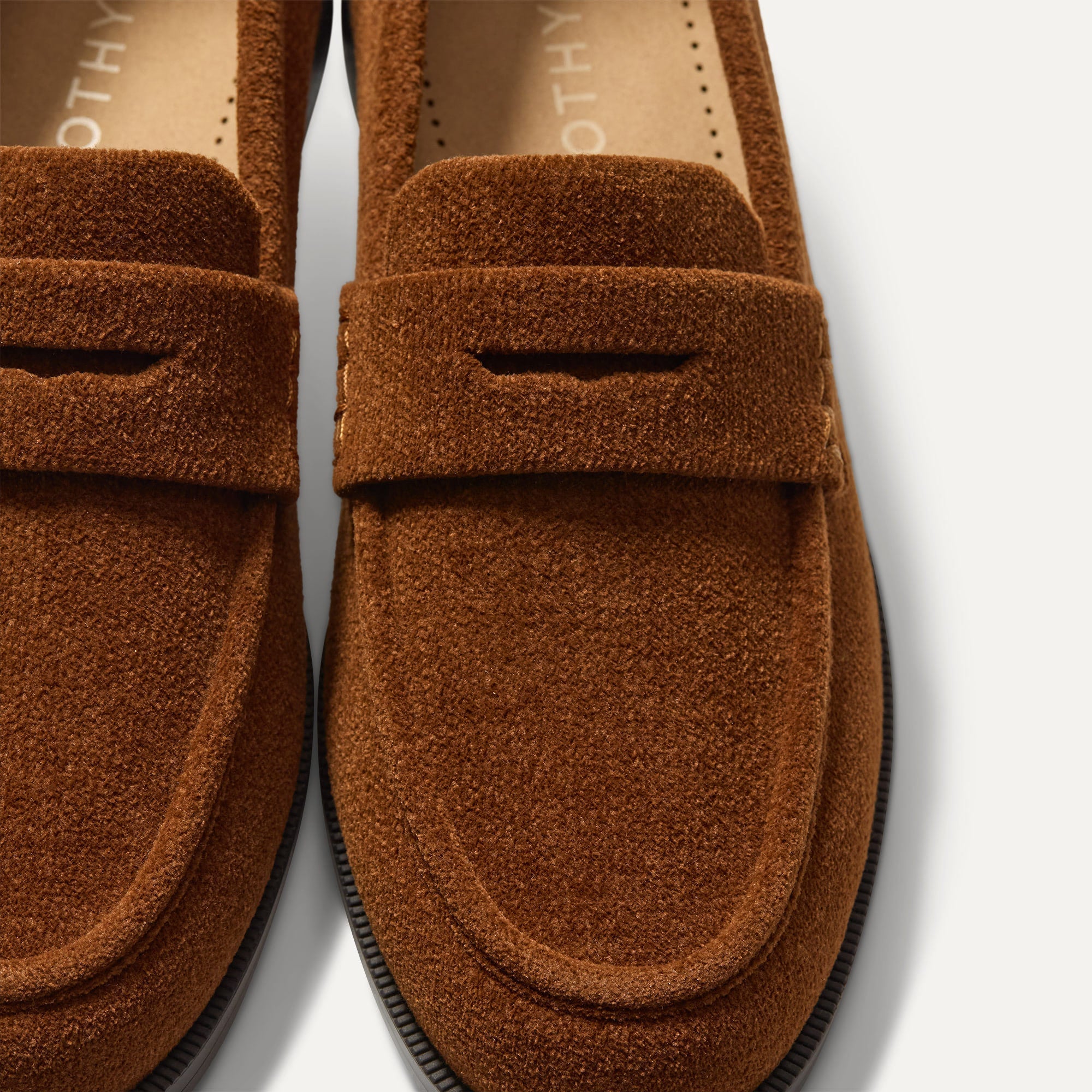 The Penny Loafer - ReVelvet™ Russet