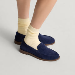 The Penny Loafer - ReVelvet™ Navy