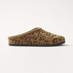 The Casual Clog - ReVelvet™ Khaki Cat