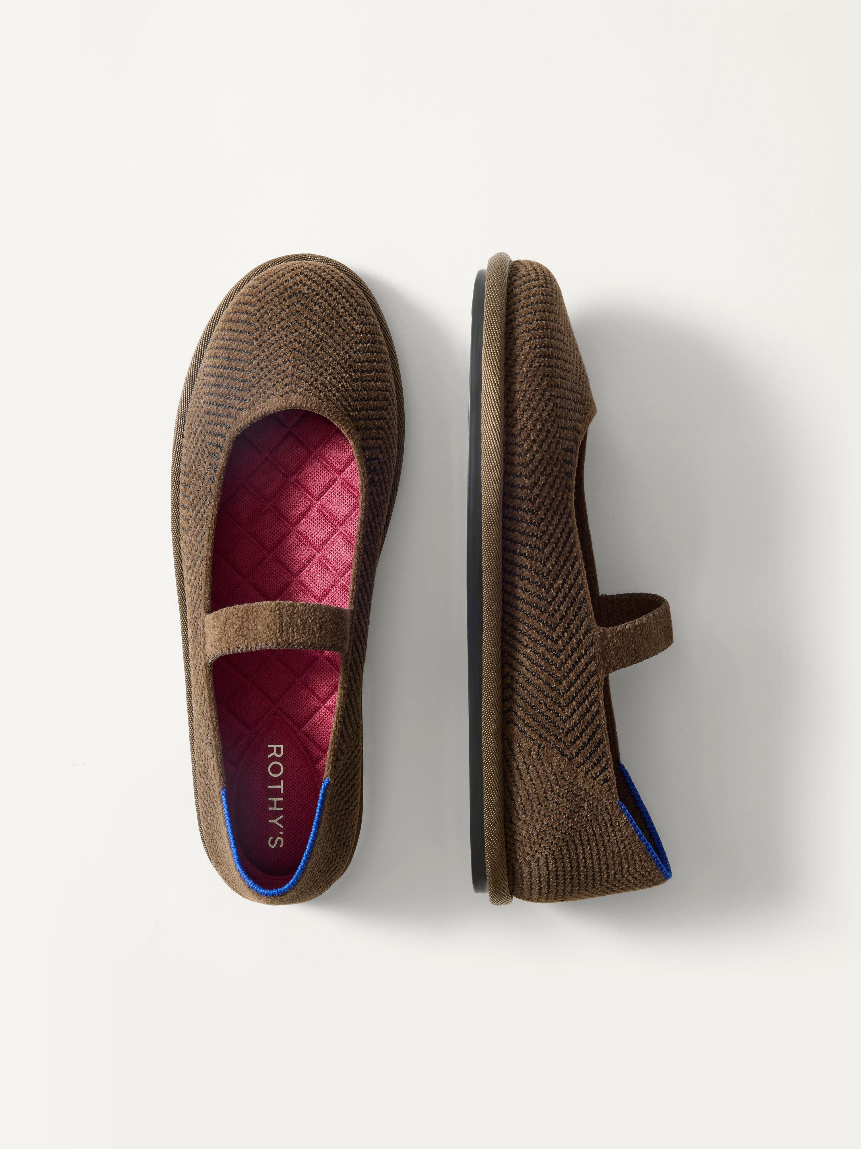 The Cruiser Mary Jane - ReVelvet™ Dark Herringbone