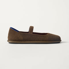 The Cruiser Mary Jane - ReVelvet™ Dark Herringbone