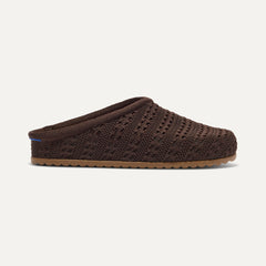 The Casual Clog - Chocolate Crochet