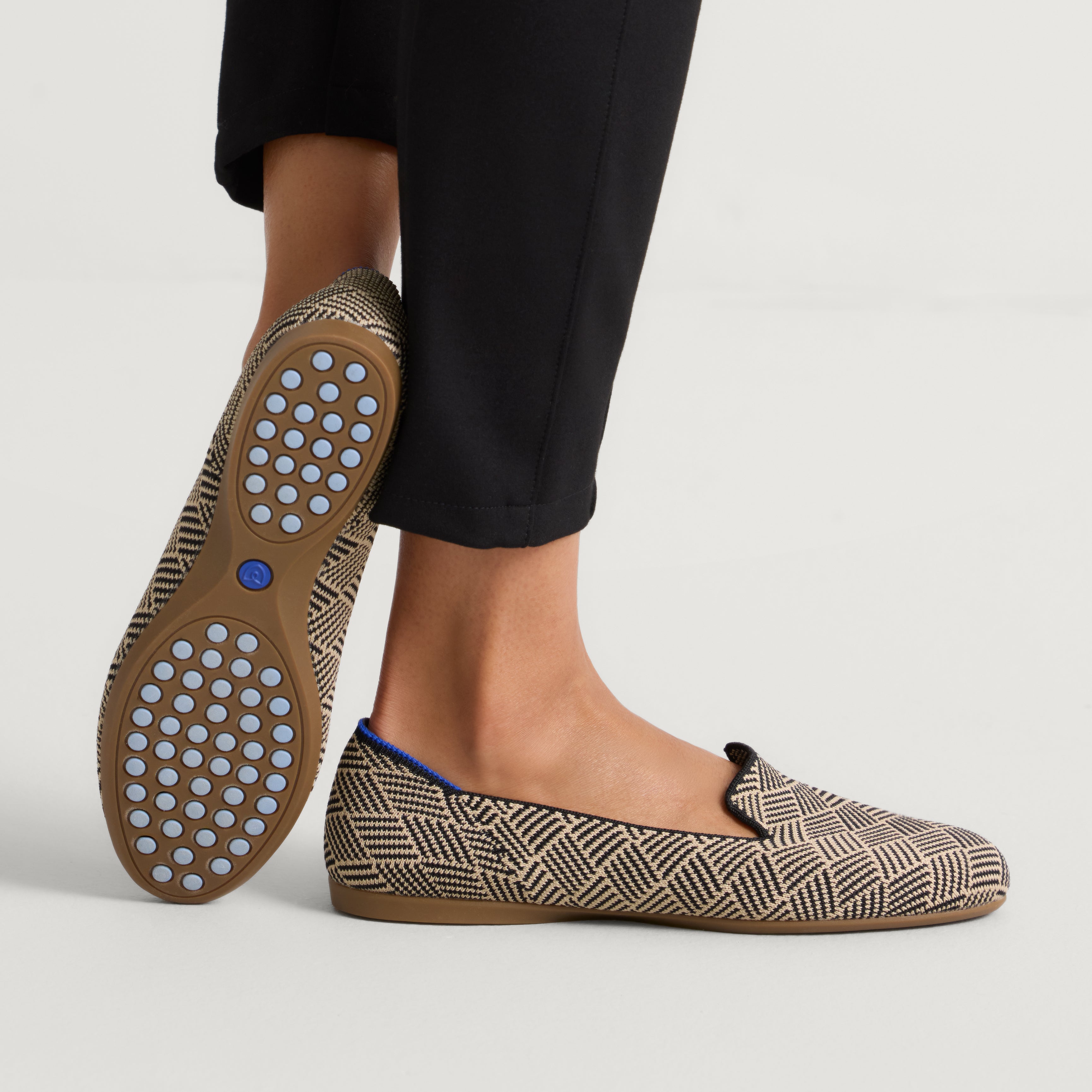 The Daily Loafer - Black Zig Zag