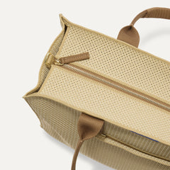 The Classic Tote - Macadamia Open-Knit