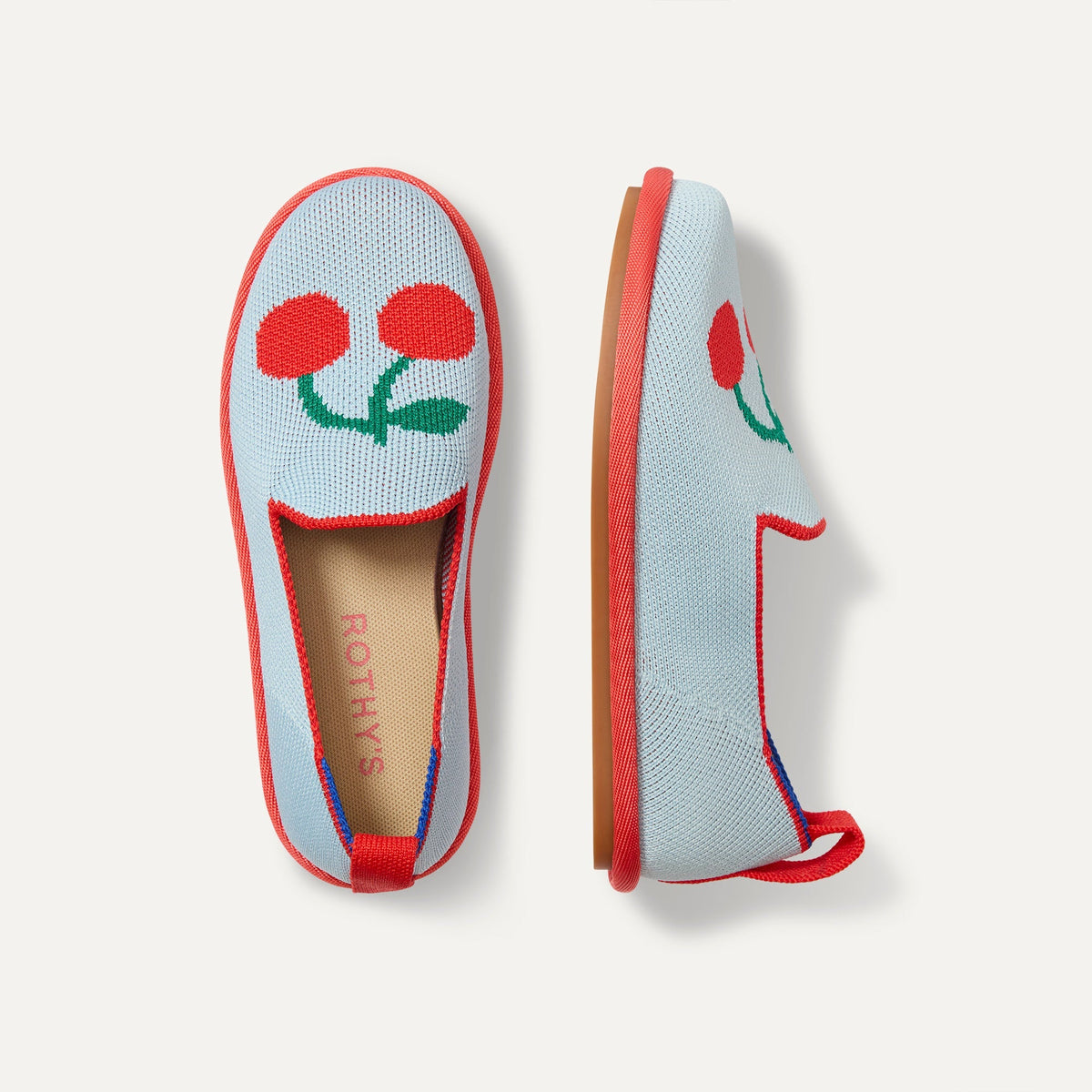 The Mini Loafer (for Kids) - Cherry Blue