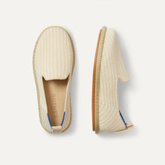The Mini Loafer (for Kids) - Cream Puff Stripe
