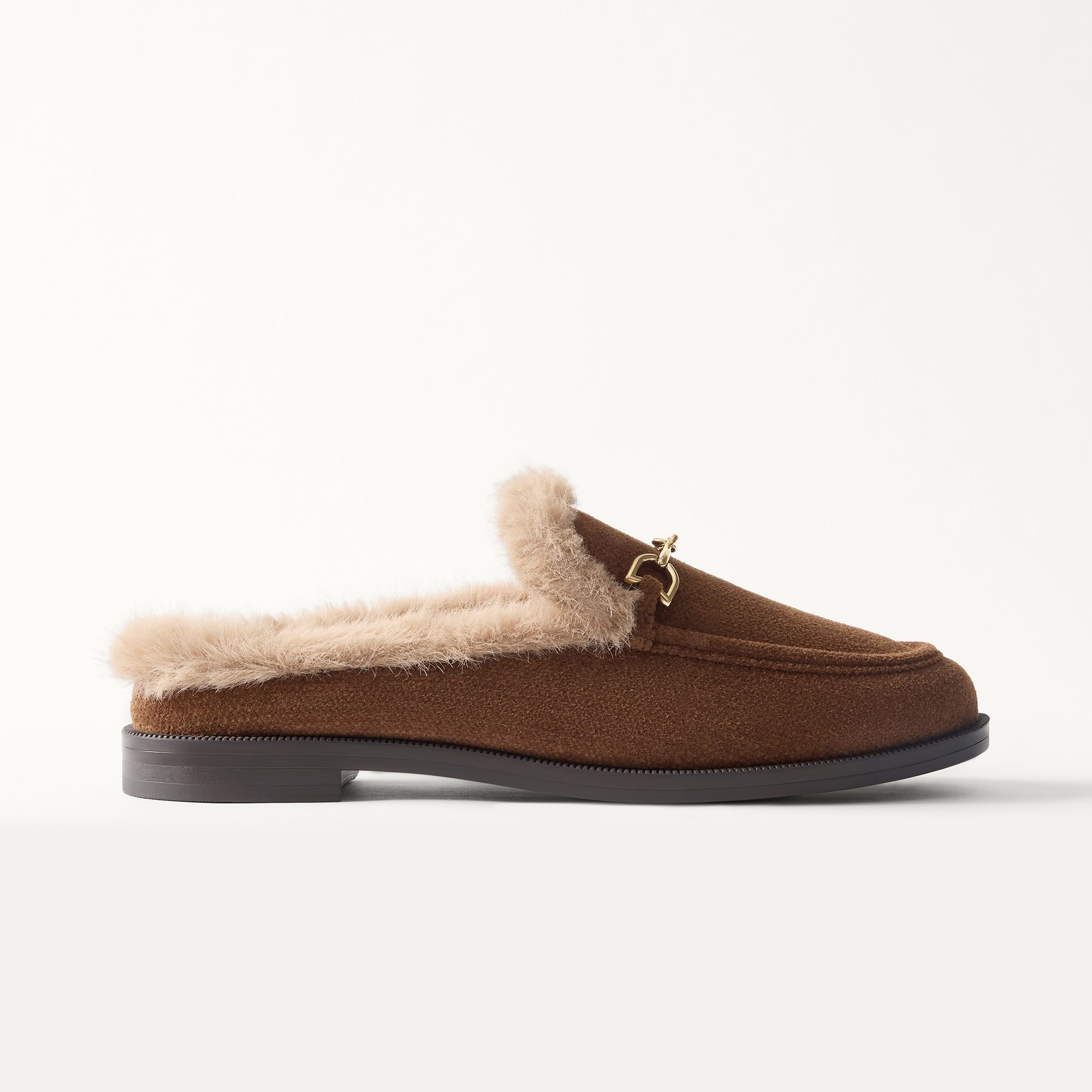 The Après Loafer Mule - ReVelvet™ Cinnamon