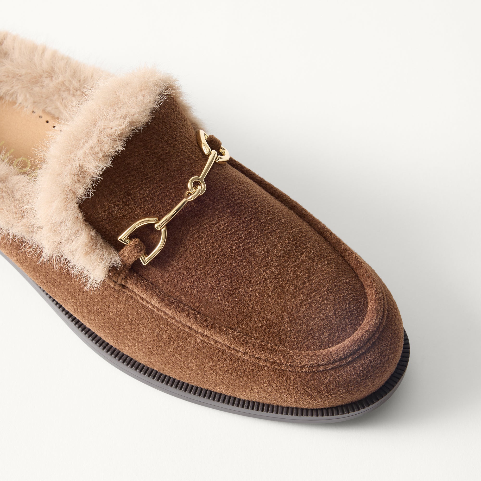The Après Loafer Mule - ReVelvet™ Cinnamon
