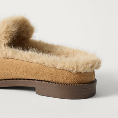 The Après Loafer Mule - ReVelvet™ Pecan