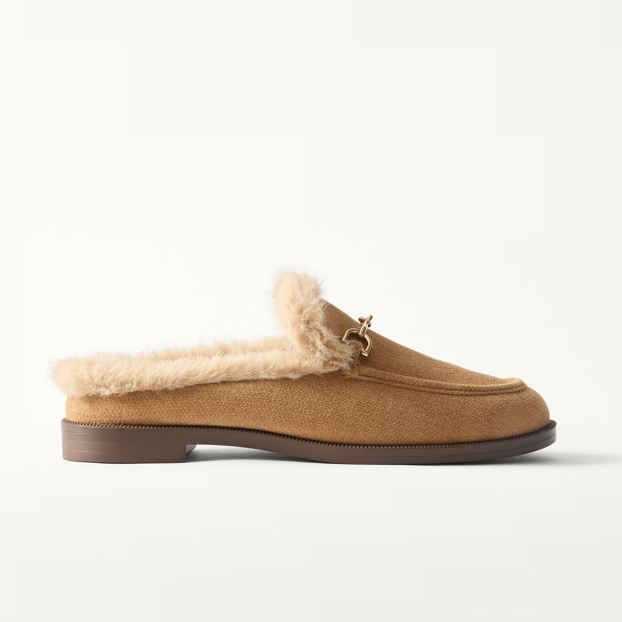 The Après Loafer Mule - ReVelvet™ Pecan