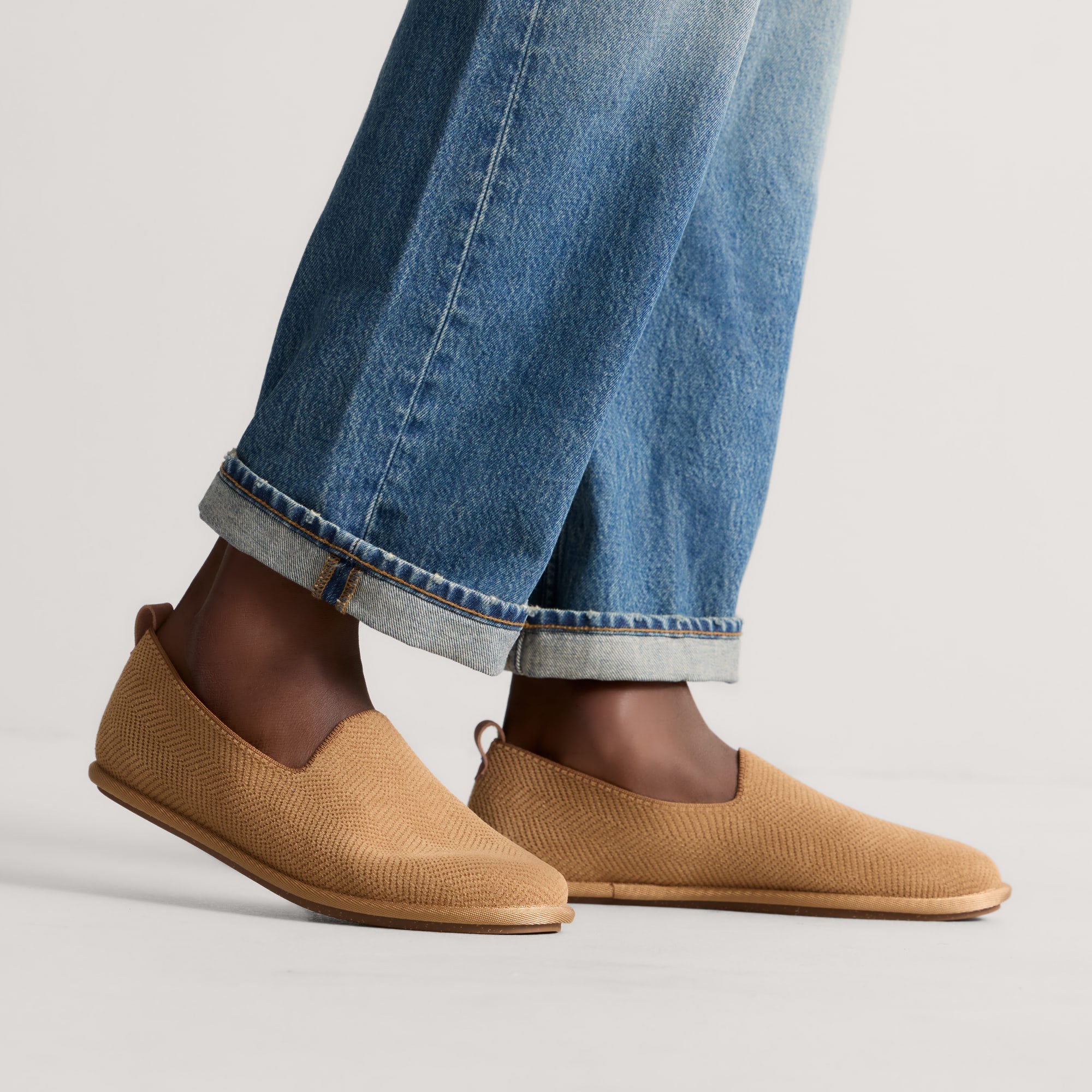 The Men's Cruiser Loafer - ReVelvet™ Pecan Herringbone