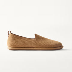 The Men's Cruiser Loafer - ReVelvet™ Pecan Herringbone