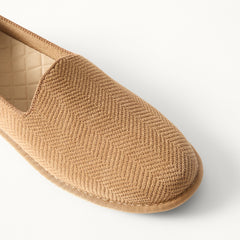 The Men's Cruiser Loafer - ReVelvet™ Pecan Herringbone