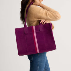 The Classic Tote - ReVelvet™ Orchid