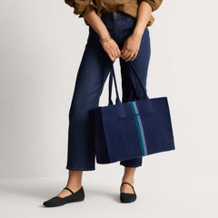 The Classic Tote - ReVelvet™ Peacock