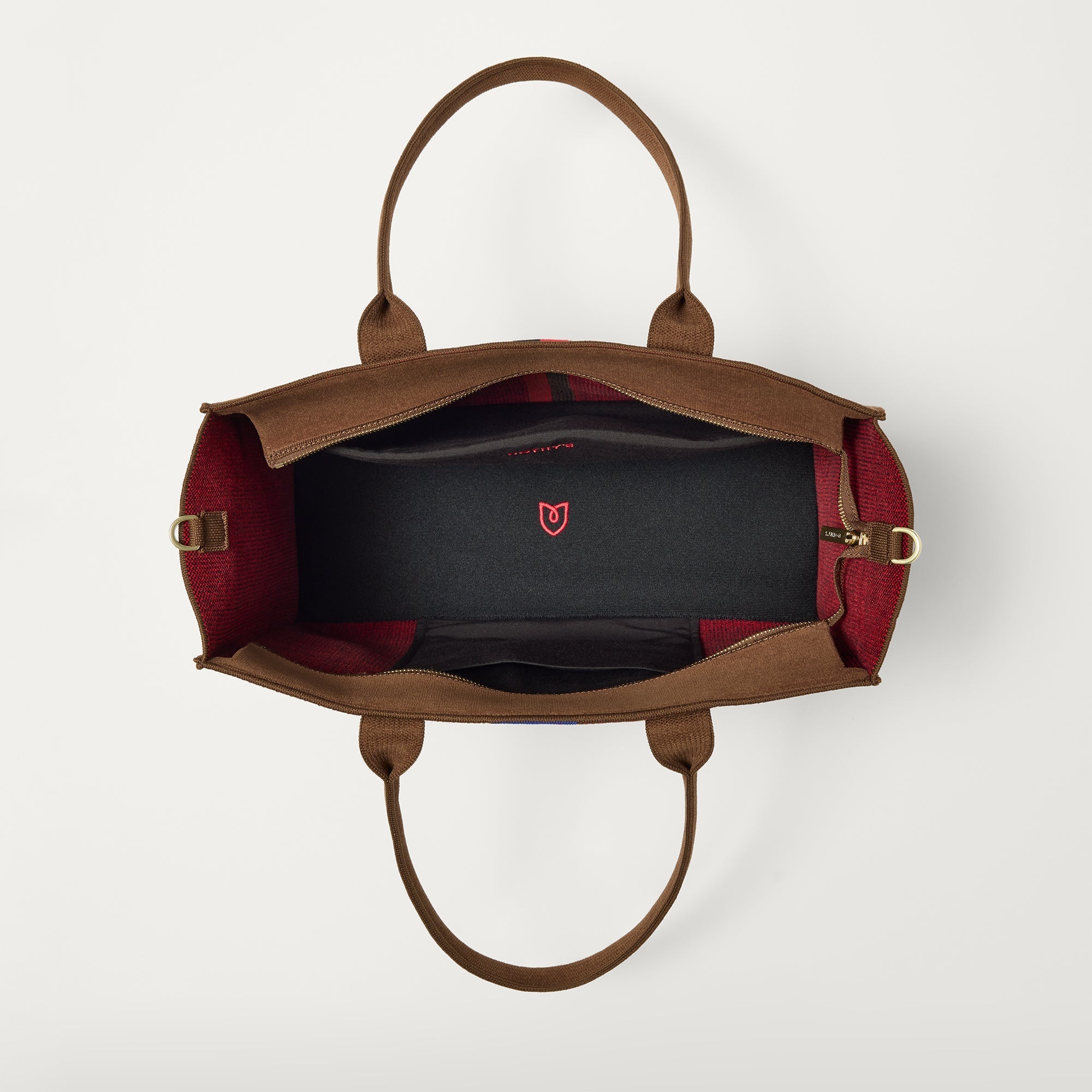 The Classic Tote - ReVelvet™ Cinnamon Stripe