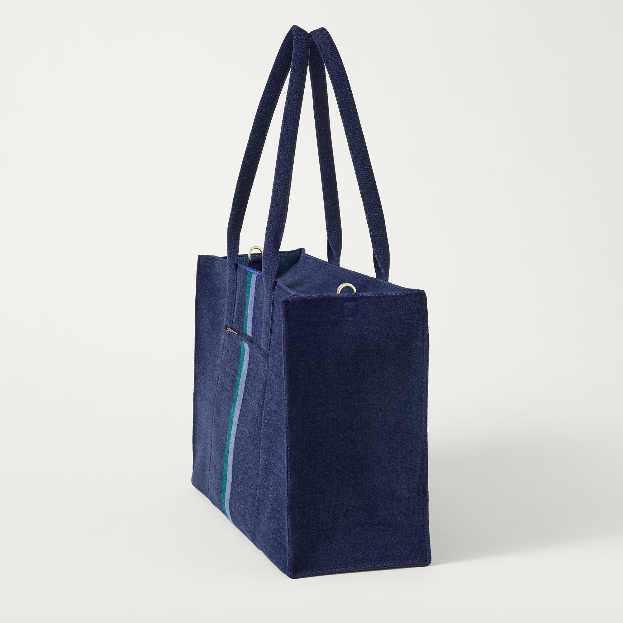 The Classic Tote - ReVelvet™ Peacock