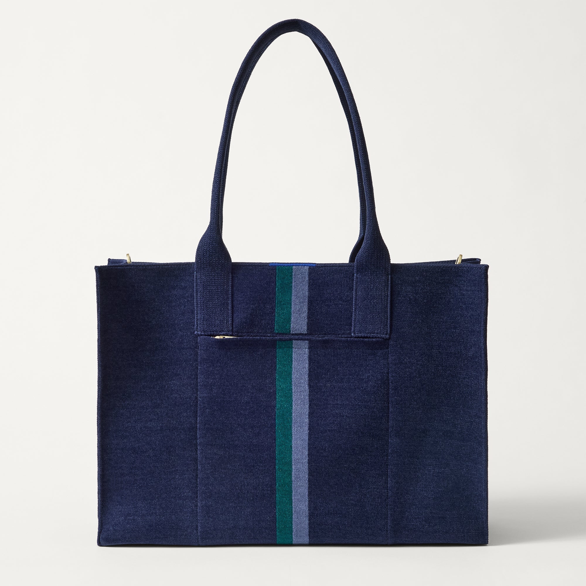 The Classic Tote - ReVelvet™ Peacock