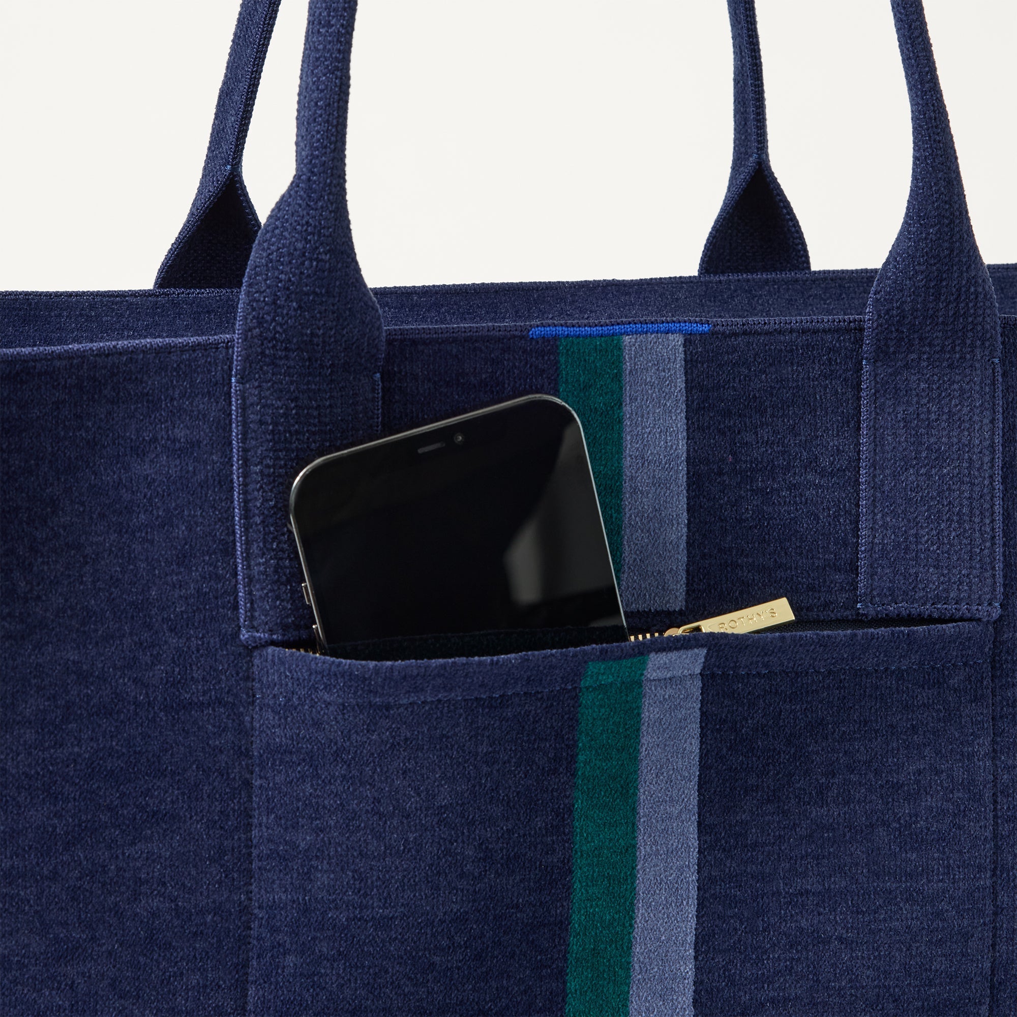 The Classic Tote - ReVelvet™ Peacock