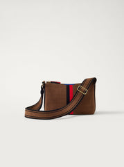 The Casual Crossbody - ReVelvet™ Cinnamon Stripe