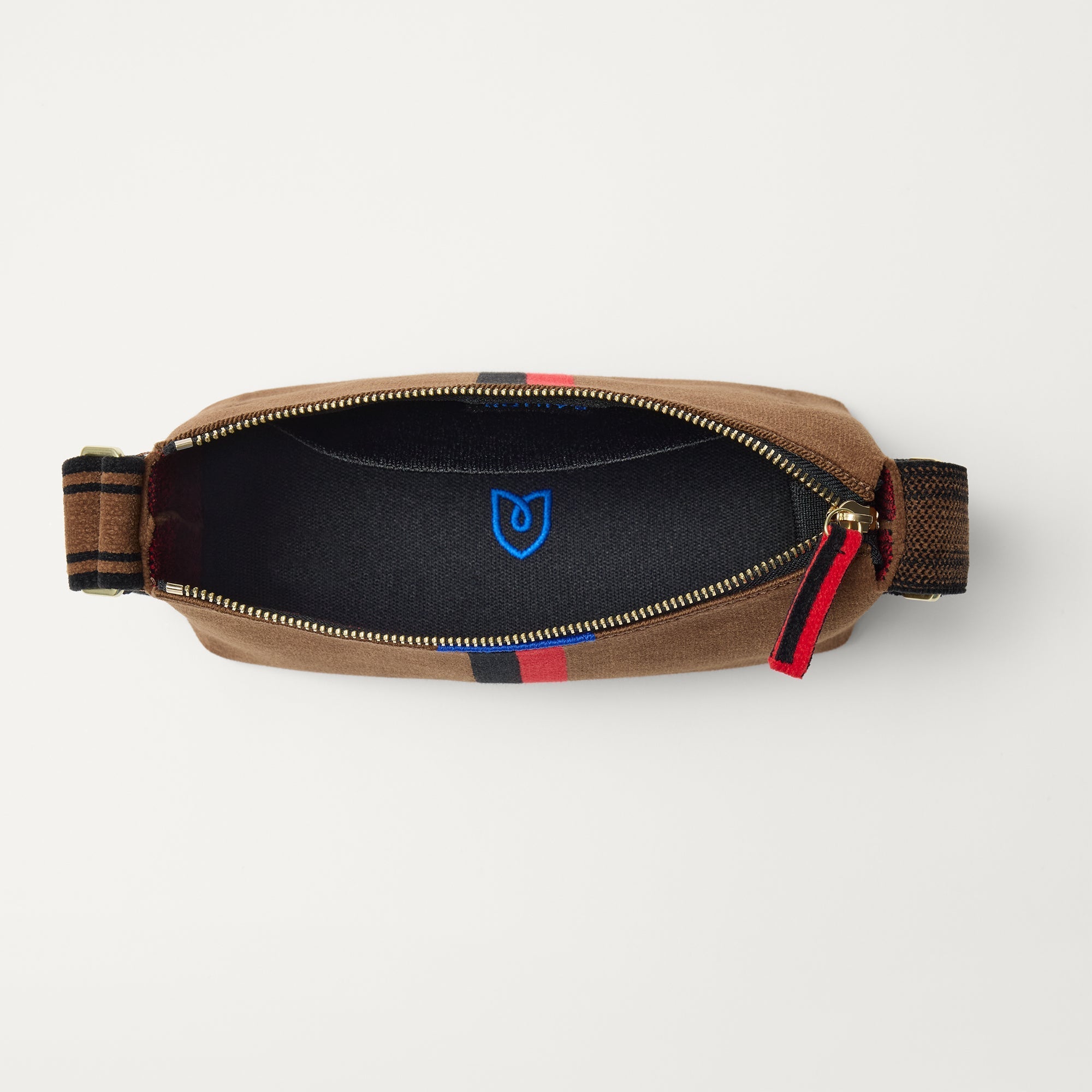 The Casual Crossbody - ReVelvet™ Cinnamon Stripe