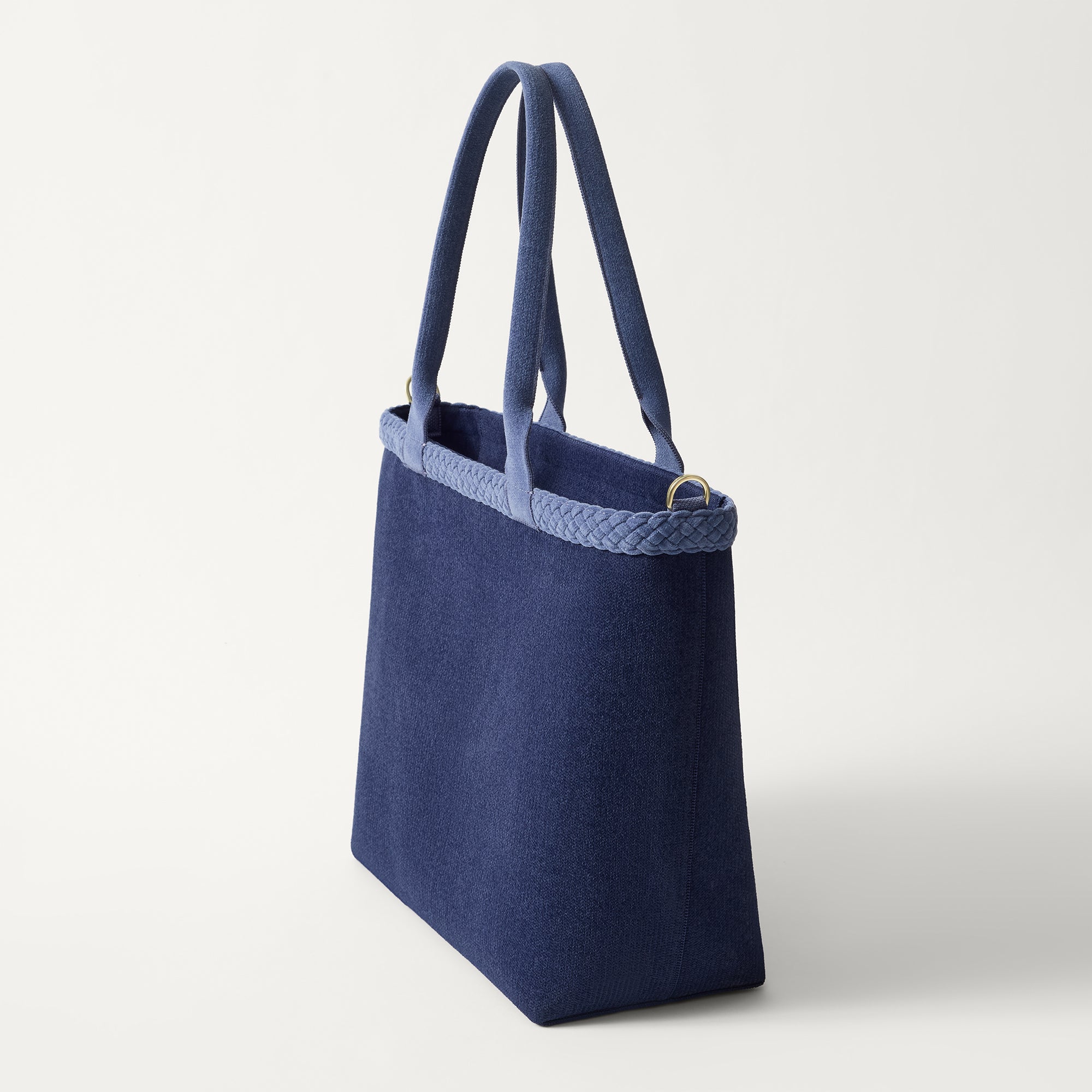 The Lightweight Zip Tote - ReVelvet™ Deep Navy