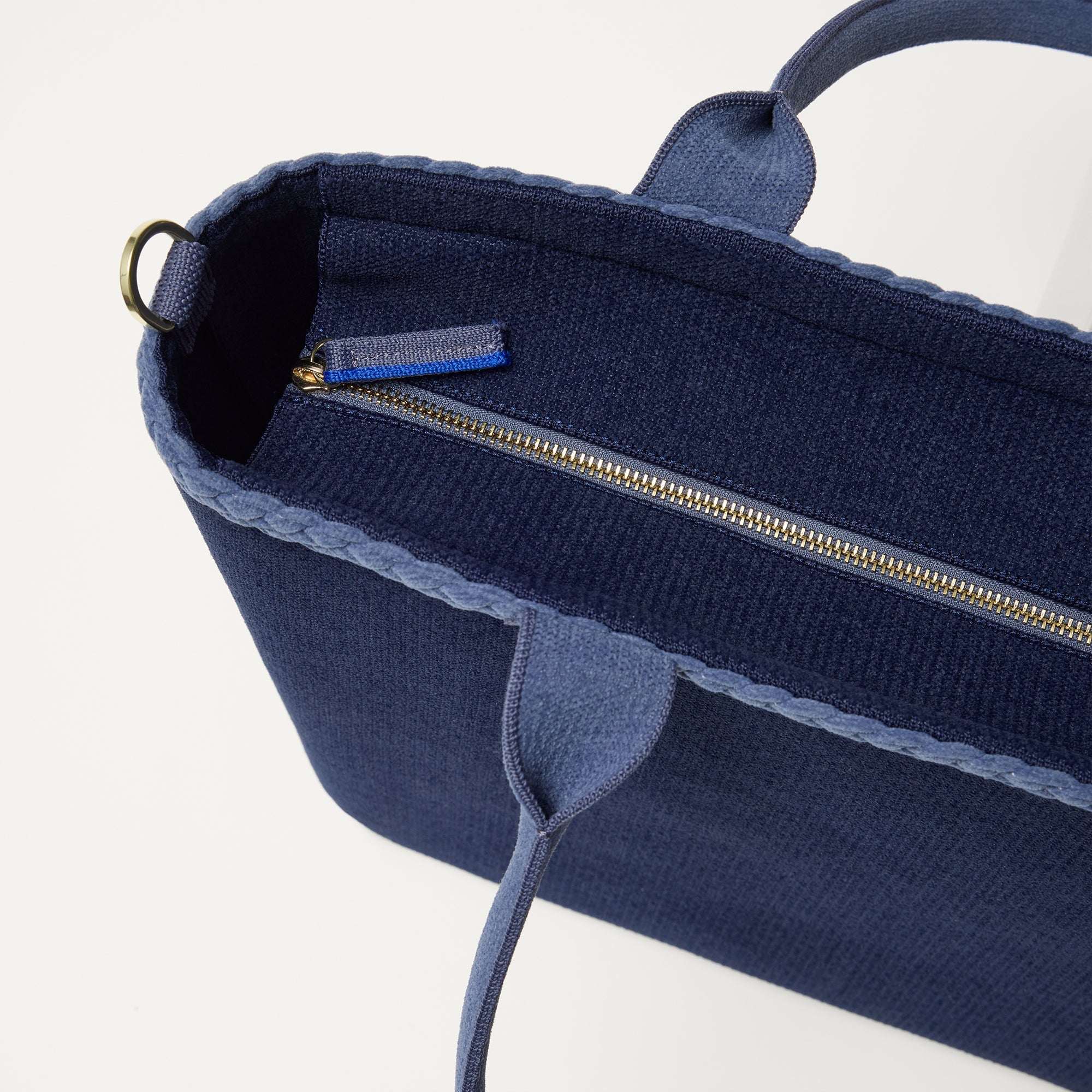 The Lightweight Zip Tote - ReVelvet™ Deep Navy